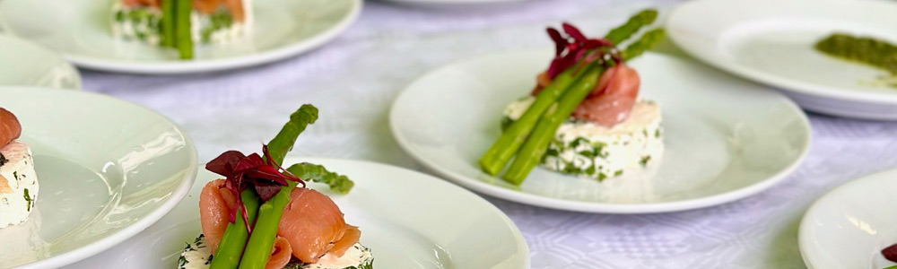 Thyme Out Events wedding sit down menu